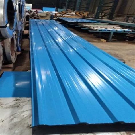 Gi Sheets Color Coated Roofing Sheet at Rs 85 kilogram छत क चदर in