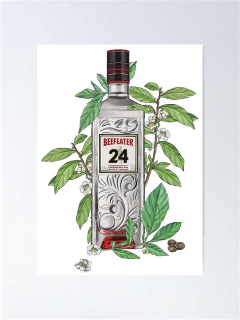 Beefeater Art London Dry Gin Poster For Sale By Davidrj7 Redbubble