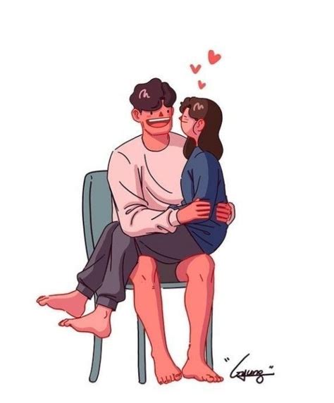 15 cute animated couple photos – Artofit