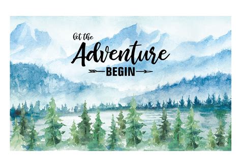 Buy Allenjoy Let The Adventure Begin Backdrop Baby Shower Camper