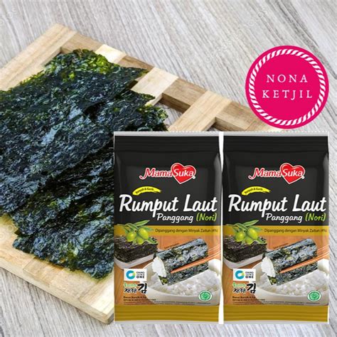 Jual Mamasuka Seaweed Rumput Laut Panggang Pack X Gr Shopee