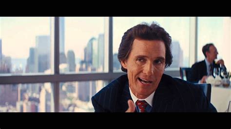 The Wolf Of Wall Street Matthew Mcconaughey