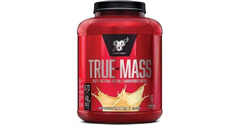 Bsn True Mass Protein Powder Vanilla 5 75 Lbs Vanilla • Price