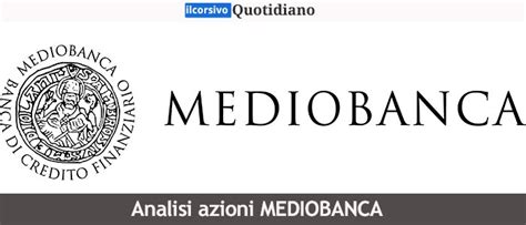 Mediobanca Crolla Sui Minimi Degli Ultimi Mesi In Area Euro