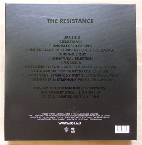 Music Haven: Collectibles #33: MUSE - The Resistance Deluxe Box Set (2009)