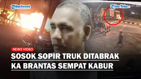 Sosok Heru Susanto Sopir Truk Ditabrak Ka Brantas Berpotensi Tersangka