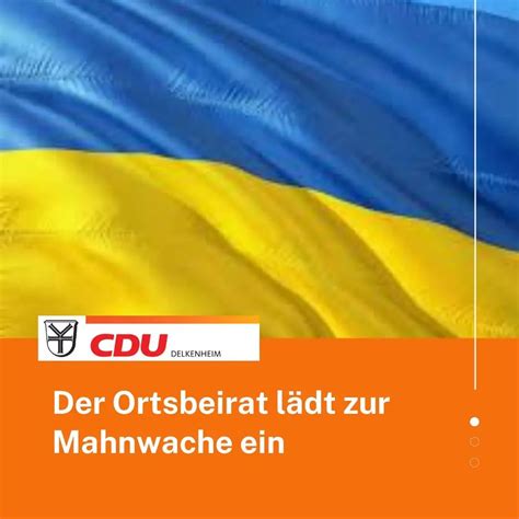 Mahnwache F R Den Frieden In Der Ukraine Cdu Wiesbaden Delkenheim