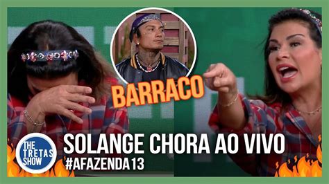 Solange Arma O Maior Barraco Ao Vivo Contra Mc Gui E Dynho Araujo