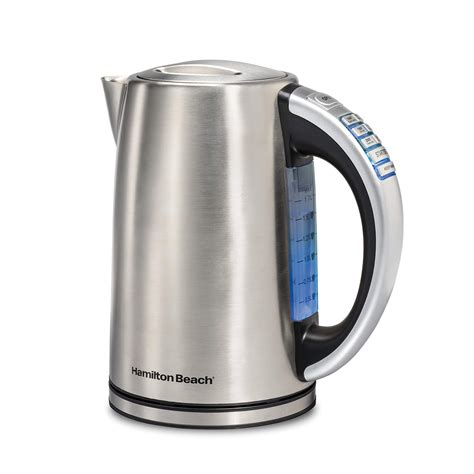 Hamilton Beach 41020r 1 7 Liter Variable Temperature Electric Kettle For Tea And Hot Water For