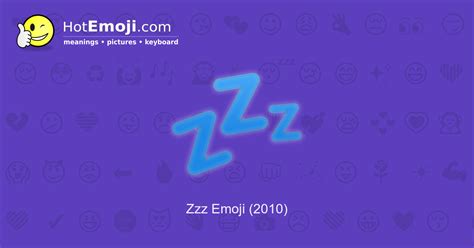 💤 Zzz Emoji Meaning with Pictures: from A to Z