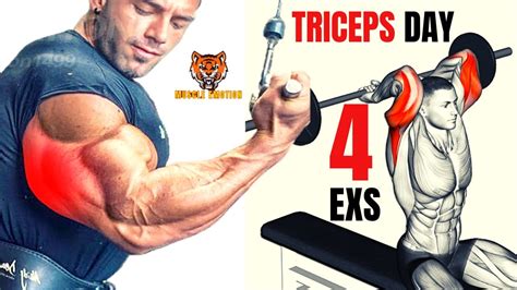 4 Best Tricep Exerices At Gym Youtube