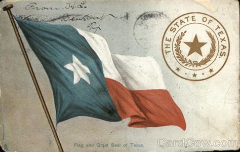 Flag and Great Seal of Texas Flags