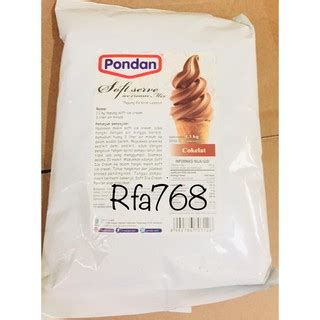 Jual PONDAN SOFT ICE CREAM BAHAN ES KRIM SOFT 1 1 Kg Shopee Indonesia