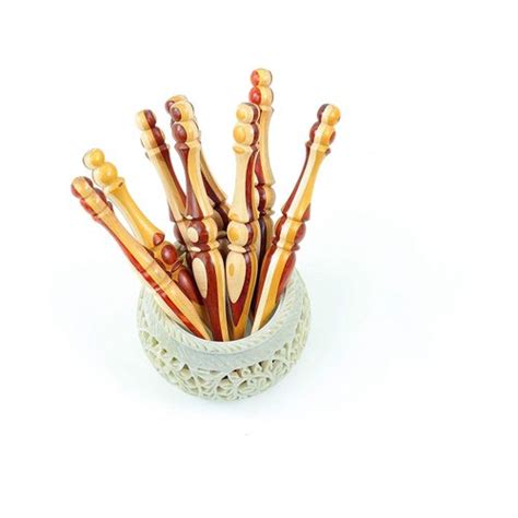 Dnu Wooden Crochet Hooks Size Mm At Rs Pair In Bijnor Id