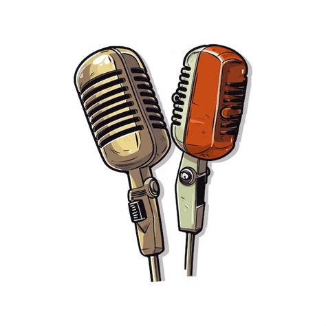 Premium Vector | Microphone vector