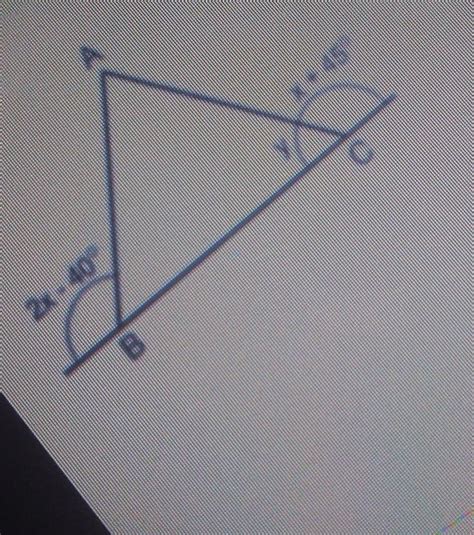 Na Figura Abaixo O Triângulo Abc é Isosceles Com Base Bc Determine X E Y Br