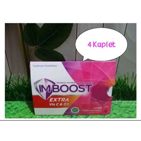 Jual Imboost Extra Vit C D3 Shopee Indonesia