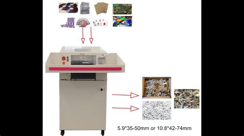 How To Operate The Paper Shredder For Shredding Paper The Process Of