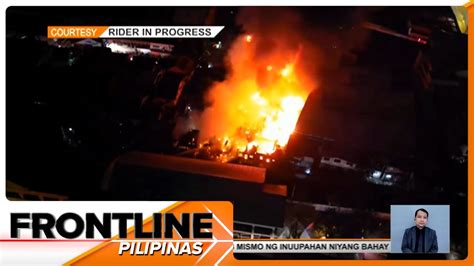 Residential Area Sa Cebu City Nasunog Patay Frontline Pilipinas