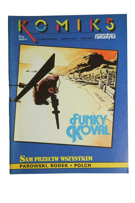 Komiks Funky Koval Sam Przeciw Wszystkim Rysunki B Polch Rsw