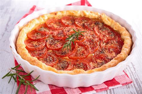 Recette tarte fine à la tomate Marie Claire