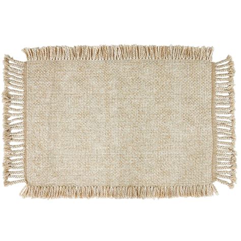 Alfombra 100 PET Reciclado Beige Y Natural 200x300 Cm Qechic