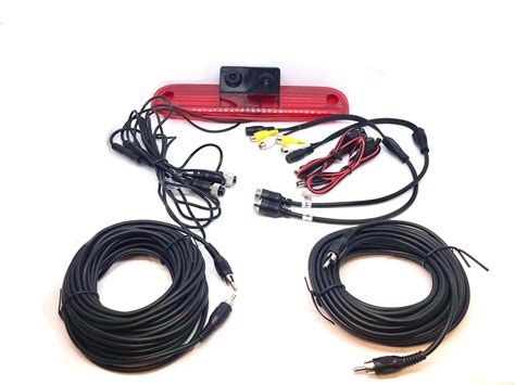 Fiat Ducato Dual Rear Brake Light Reversing Camera