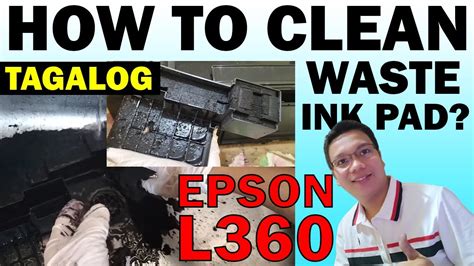 How To Clean Waste Ink Pad Epson L Youtube