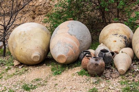 Premium Photo Clay Vessels Armenian Karas Used In Transcaucasia For