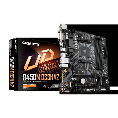 Board Gigabyte B450m Ds3h V2 Ryzen Ddr4 Am4 Reset Store