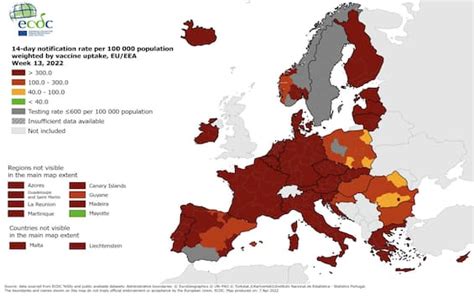 Covid Mappa Ecdc LItalia Resta Tutta In Rosso Scuro Sky TG24