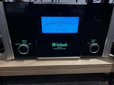 Single Mcintosh Mc Monoblock Amplifier For Sale Us Audio Mart