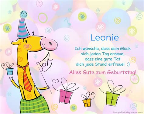 Alles Gute Zum Geburtstag Leonie Bilder