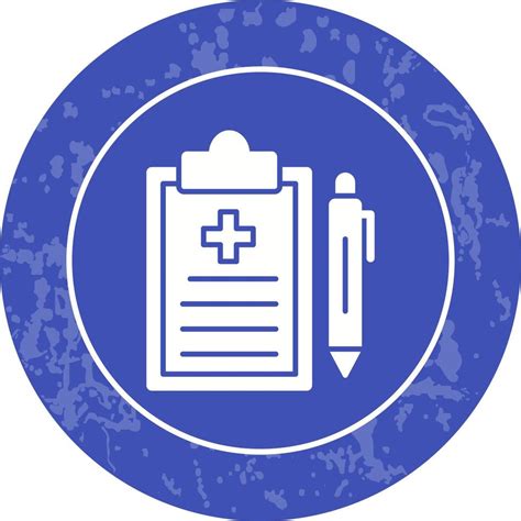 Medical Record Vector Icon 18878060 Vector Art At Vecteezy