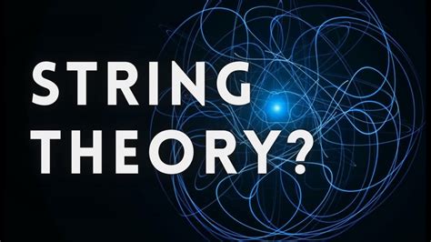 What Is String Theory YouTube