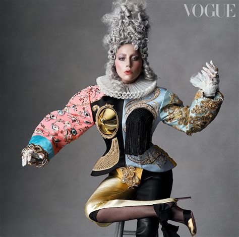 Lady Gaga British Vogue December Celebmafia