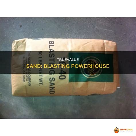 Truevalue Sand Blasting Powerhouse Shuntool