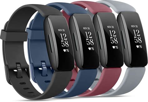 4 Pack Bands Compatible With Fitbit Ace 3 Fitbit Inspire 2 Bands For