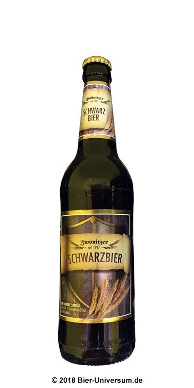 Zw Nitzer Schwarzbier Bier Universum