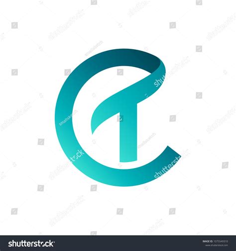 Ct Logo Initial Letter Logo Template Letter C Letter T Logo Logoct