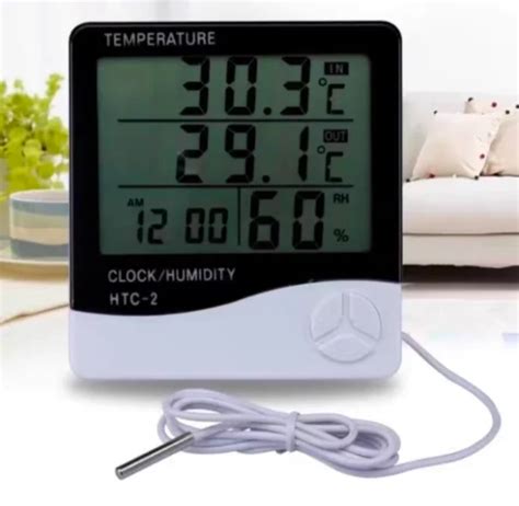 Htc 1 Htc 2 Temperature Clock Humidity Electronic Thermometer Manufacturer Supplier China