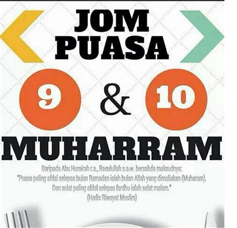 Blog Santai Jom Puasa Sunat 9 Muharam Esok