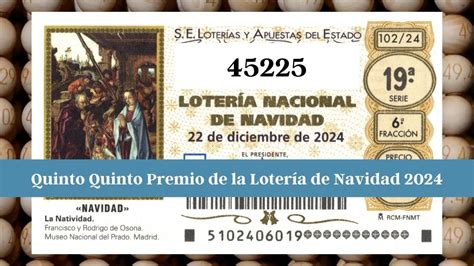 Quinto Quinto Premio De La Loter A De Navidad