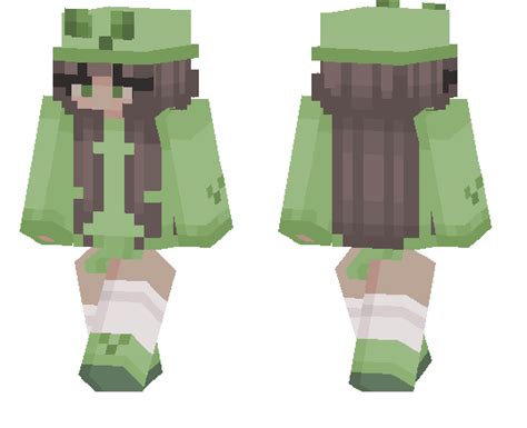 Slime Girl Minecraft Pe Skins