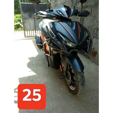 Yamaha Aerox 155 Version 1 6 Design Full Crash Guard Lazada PH