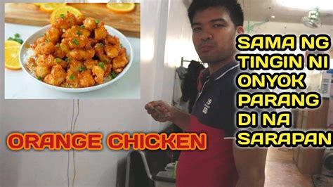 Chowking Style Orange Chicken Youtube