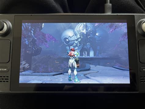 Metroid Dread Running Near Perfect Fps Using Steam Deck Via Yuzu