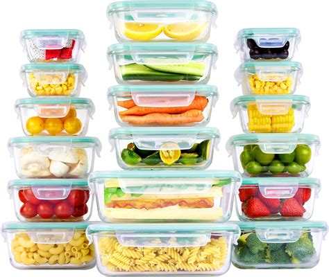 Amazon Vtopmart 18Pack Glass Food Storage Containers With Lids