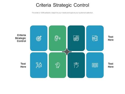 Criteria Strategic Control Ppt Powerpoint Presentation Layouts Format