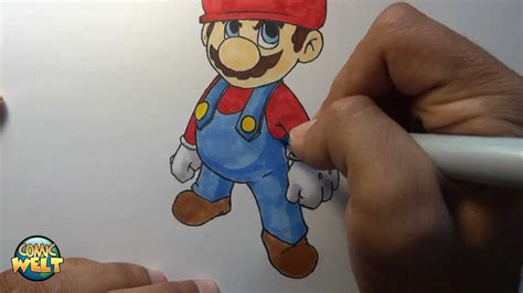 Wie Zeichnet Man Super Mario Youtube